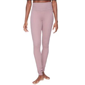 Athleta Powervita Ribbed Barre Heel Tight Legging